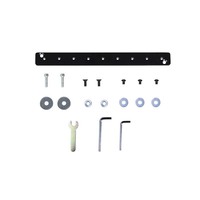 YUESHEN Profil en aluminium Racing Wheel Pedal Mount Aluminium X Support pliant Simulator Fixture