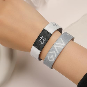 Bracelet intelligent NFC personnalisé, bracelet NFC tissé pour les médias sociaux - Product Image 3