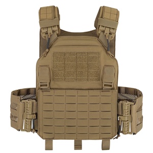 Men's Tactical Vest for Cosplay-Laser-Cutting Quick Release Modular Design Lightweight MOLLE Polyester/Nylon <b>Material</b> - Product Image 6