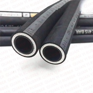 LT1216 150PSI selang minyak karet 8mm, warna hitam bahan suhu asal ukuran kerja abu-abu malas - Product Image 5
