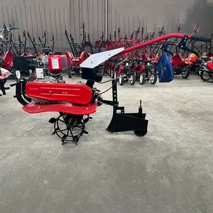 mini power tiller cultivator power tiller multifunctional field cultivator cultivating tractor combiner gasoline diesel tiller