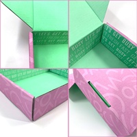 Boîte d'emballage personnalisée en carton de luxe pour envoi postal avec assurance commerciale