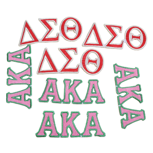 Нашивка из искусственной кожи с вышивкой для головных уборов и одежды, наносимая методом термоклея - Product Image 1