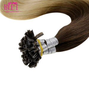 Ruili radi vergine brasiliana capelli umani trama lisci cheratina U-Tip <span class=keywords><strong>extension</strong></span> per ragazze tinte di colore - Product Image 3