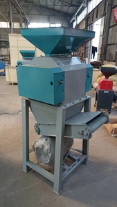 Trituratore di Riso Nero per Produzione di Mangimi, Estrazione di Olio e Fertilizzante, Specifico per la Frantumazione di Arachidi ed Estrazione di Olio - Product Image 3