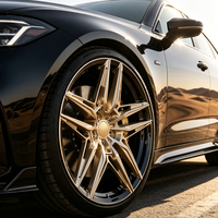 Moyeu de roue forgé robuste résistant aux chocs 5X112, plusieurs options de couleurs, remplacement à visser directement pour automobiles universelles
