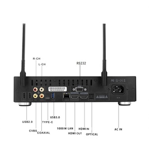 Bán buôn 4K 3D HDR10 3.5 "SATA <span class=keywords><strong>HDD</strong></span> control4 Realtek 1295 streaming <span class=keywords><strong>media</strong></span> <span class=keywords><strong>player</strong></span> với DOL Atmos 7.1 Set Top Box cho rạp hát tại nhà - Product Image 3