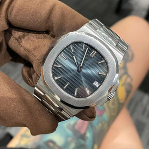 Reloj Deportivo de Pulsera Integrado de Lujo para Hombre, Automático, de Acero Inoxidable, con Bisel Octogonal Redondeado, Cristal de Zafiro, Resistente al Agua - Product Image 1