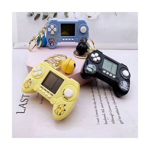 Console de jeu compacte en caoutchouc avec porte-clés, mini console de jeu portable mignonne avec anneau porte-clés, cadeau pour enfants - Product Image 1