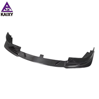 Lèvre de pare-chocs avant Style CMST en fibre de carbone pour BMW Série 3 G20 G28 Pre Lci 2019-2021 Séparateur avant de voiture