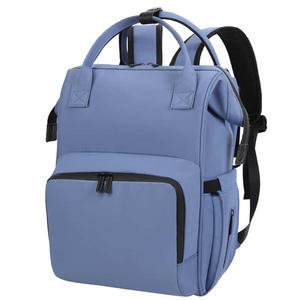 PU Leather Minimalist Women <b>Backpack</b> <b>Large</b> Capacity Square Zipper Fashion Shoulder Bag Bulk - Product Image 4