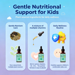 Gouttes <span class=keywords><strong>de</strong></span> <span class=keywords><strong>sureau</strong></span> pour enfants sous marque privée OEM, sans <span class=keywords><strong>alcool</strong></span>, avec échinacée et zinc pour le soutien immunitaire, défense rentrée scolaire, formule personnalisée - Product Image 4