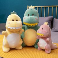 Sac à dos dinosaure en peluche personnalisé avec couverture super douce pour enfants et adolescents - Cadeau d'anniversaire unisexe, jouet animal, dinosaure mignon