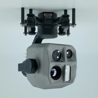 Caméra stabilisée sur trois axes TZ096FA pour drone, caméra EO 48MP intégrée, télémètre laser, suivi automatique par IA, support de caméra pour drones industriels