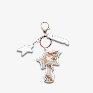 Custom Anime Idol Support <b>Lamp</b> Key Chain Star Stick Three-Piece Student Backpack Accessories Acrylic - Product Image 2