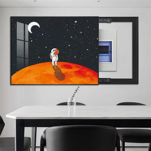 Pannello di casa pittura OEM arte da parete decorazione <span class=keywords><strong>per</strong></span> la casa vino in vetro stampa nordico misuratore scorrevole cover elettrico <span class=keywords><strong>per</strong></span> Hotel - Product Image 2