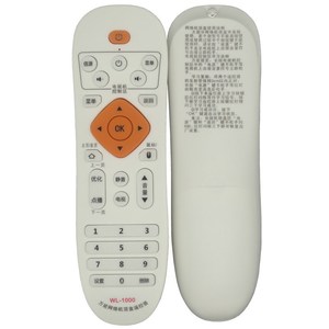 Télécommande universelle à perles de cristal pour lecteur multimédia réseau, décodeur, 16x4.7x2cm, Code d'apprentissage, accessoire TV - Product Image 5