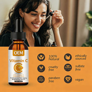 Suero Facial con Vitamina C, Vitamina E, Ácido Ferúlico y Ácido Hialurónico, Iluminador, Antioxidante y Antienvejecimiento, 30 ml - Product Image 6