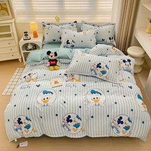 Dễ Thương Phim Hoạt Hình Sang Trọng Siêu Mềm Thoải Mái Da Thân Thiện 100% Polyester Duvet Bìa Bốn Mảnh Bộ Đồ Giường Bộ - Product Image 2