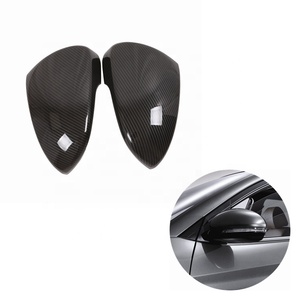 Cubierta de Espejo Retrovisor Lateral para Auto WZXD, Reemplazo de Fibra de Carbono para 2015 2016 2017 - Product Image 1