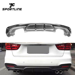 Modificar de lujo de 3 serie GT F34 de fibra de carbono de parachoques del coche difusor para <span class=keywords><strong>BMW</strong></span> <span class=keywords><strong>328i</strong></span> 330i 335i 340i GT M-Sport 14-18 - Product Image 1