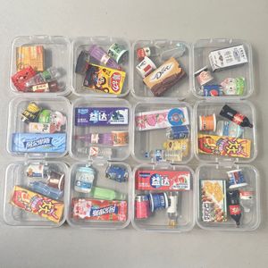 Jouet miniature de haute qualité, imitation d'aliments, emballage DIY, porte-clés personnalisé, jouet amusant anti-stress, accessoires mignons - Product Image 4