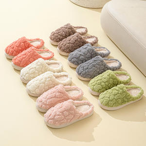 Nouvelle Arrivée – Chaussons d'intérieur doux et chauds pour femme, à plateforme, semelle épaisse, doublure en peluche, antidérapants et amortissants - Product Image 2