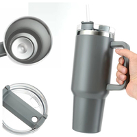 YEWAY Tasse-Botellas de acero inoxidable 304 de grado alimenticio, alta calidad, para beber directamente, con logotipo personalizado de 30oz y 40oz