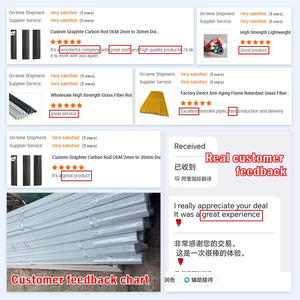 أعمدة دعم نباتات من الألياف الزجاجية الصلبة المضادة للشيخوخة، أعمدة FRP للحدائق/دعم الأشجار، أعمدة الطماطم - Product Image 3