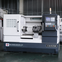 CK6150 Chine Tour Cnc Machine Tour à plat Mini tour Cnc Machine pour métal