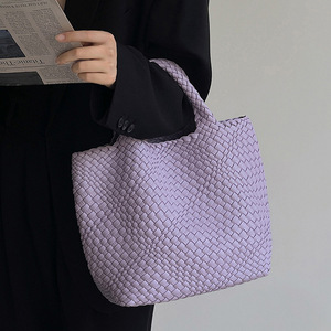 Nouveau sac à main en <span class=keywords><strong>cuir</strong></span> PU imperméable à fermeture éclair, grande capacité, multicolores, personnalisable, simple, à bandoulière - Product Image 5