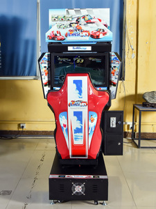 Borne <span class=keywords><strong>d</strong></span>'arcade de course commerciale à écran LCD 32 pouces, à monnayeur, pour centre de divertissement - Product Image 4