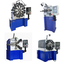 Máquina CNC para Resortes Helicoidales con PLC y Control Digital por Motor, Alimentación de Alambre de Alta Velocidad, Diámetro de Alambre de 0.4-3.0 mm