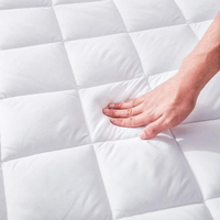 Protecteur de matelas matelassé en microfibre AOSEN, housse de matelas imperméable avec poche profonde, certifié OEKO Tex BSCI