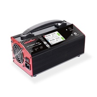 Pengisi daya baterai LiPo UP1200AC PLUS 15A, pengisi daya cepat keseimbangan dengan layar tampilan untuk Drone UAV dengan 2 saluran