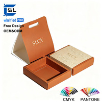 Boîte à gâteaux en carton ondulé rectangulaire personnalisée pour emballage de tranches de pâtisserie, boîte à biscuits, Cajas Para Galletas - Vente chaude