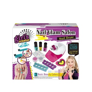 Set Base <span class=keywords><strong>per</strong></span> Nail Art Fai-da-Te con Asciugatore e Smalti Colorati <span class=keywords><strong>per</strong></span> <span class=keywords><strong>Bambini</strong></span> - Product Image 1