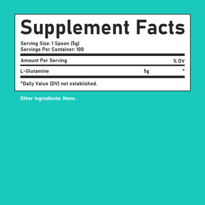 Glutamina en Polvo de Marca Propia, Contiene 5g de Glutamina, Apoya el Tejido Muscular y el Sistema Inmunitario, Polvo de L-Glutamina - Product Image 2