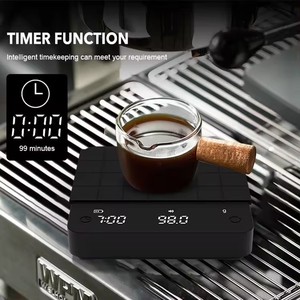 Balance électronique à café italienne personnalisable, minuterie USB, mini balance de cuisine pour le café filtre, pesage des grains de café, conçue en usine - Product Image 5