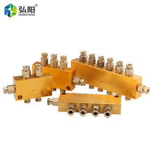 <span class=keywords><strong>Diviseur</strong></span> <span class=keywords><strong>de</strong></span> débit d'huile réglable <span class=keywords><strong>de</strong></span> type embout avec vanne à aiguille pour lubrification multipoints - Product Image 6