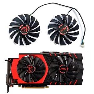 Ventilador de GPU <span class=keywords><strong>GTX980</strong></span> de 6 pines PLD1010S12HH de 95 mm para tarjeta gráfica de video VGA MSI <span class=keywords><strong>GTX980</strong></span> como pieza de repuesto - Product Image 1
