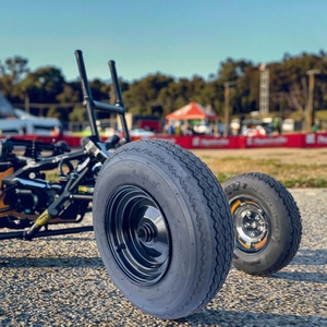 Haute qualité 4.80-8 roue de remorque d'entraînement pneu ATV 4.80-8 roue de brouette 16 pouces tondeuse à gazon pneu et roue Tubeless - Product Image 2