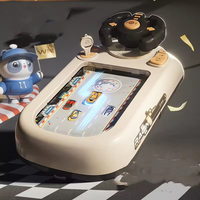 Console de jeu vidéo pour enfants : Jeu de course simulateur de conduite avec effets sonores pour l'éducation précoce et les défis de course
