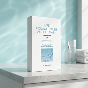 [S.NATURE] Mascarilla Facial en Lámina S.NATURE SUPER AQUAGEL OASIS AMPULE (10 UNIDADES) Hidratante Facial para Todo Tipo de Piel Hecho en Corea - Product Image 3