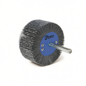 TTAKE Take Abrasive Cloth Flap <b>Wheel</b> 50x20 Mm With 6 Mm Shaft For <b>Grinding</b> - Product Image 2