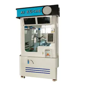 Suporte QR código cédula moeda pagamento inteligente loja máquinas vending máquina ai limpeza produtos vending machine