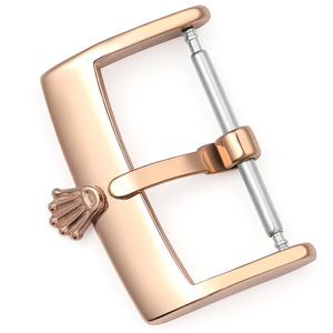 Fibbia per Orologio in Acciaio Inossidabile Lucidato a Specchio con Perno, 12 14 16 18 20mm, Placcatura Multicolore <span class=keywords><strong>Argento</strong></span> Oro Rosa Nero, Adattabile Universalmente - Product Image 4
