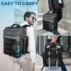 Sac de voyage à roulettes personnalisé 50L 75L 100L, bagage à main, sac de sport avec roulettes - Product Image 3