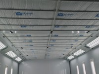 Cabine de peinture automobile, four de séchage pour carrosserie, unité de peinture pour véhicules, idéale pour garage et atelier, au gaz naturel