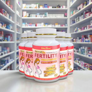 Suplementos de Fertilidad Winstown, Tabletas de Apoyo Reproductivo Femenino, 60 Unidades, para el Equilibrio <span class=keywords><strong>Hormonal</strong></span> y la Regulación del Ciclo Menstrual - Product Image 3